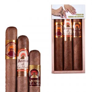 AROMAS SAN ANDRES ROBUSTO RESPALDO CON 3 PUROS