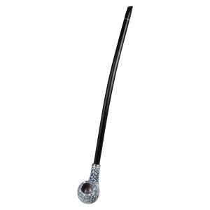 PIPA LARGA MARMOLEADA COLOR GRIS AZULADO