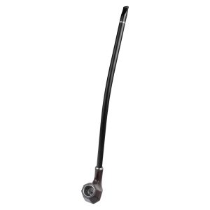 PIPA LARGA COLOR CAFE HEXAGONAL