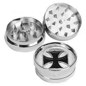 TRITURADORA DE TABACO METALICA 2 PARTES