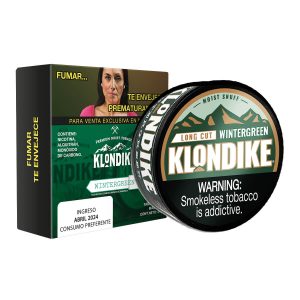 TABACO PARA MASTICAR KLONDIKE LONG CUT WINTERGREEN