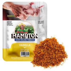 TABACO PICADO HAMPTON VAINILLA 40GRAMOS