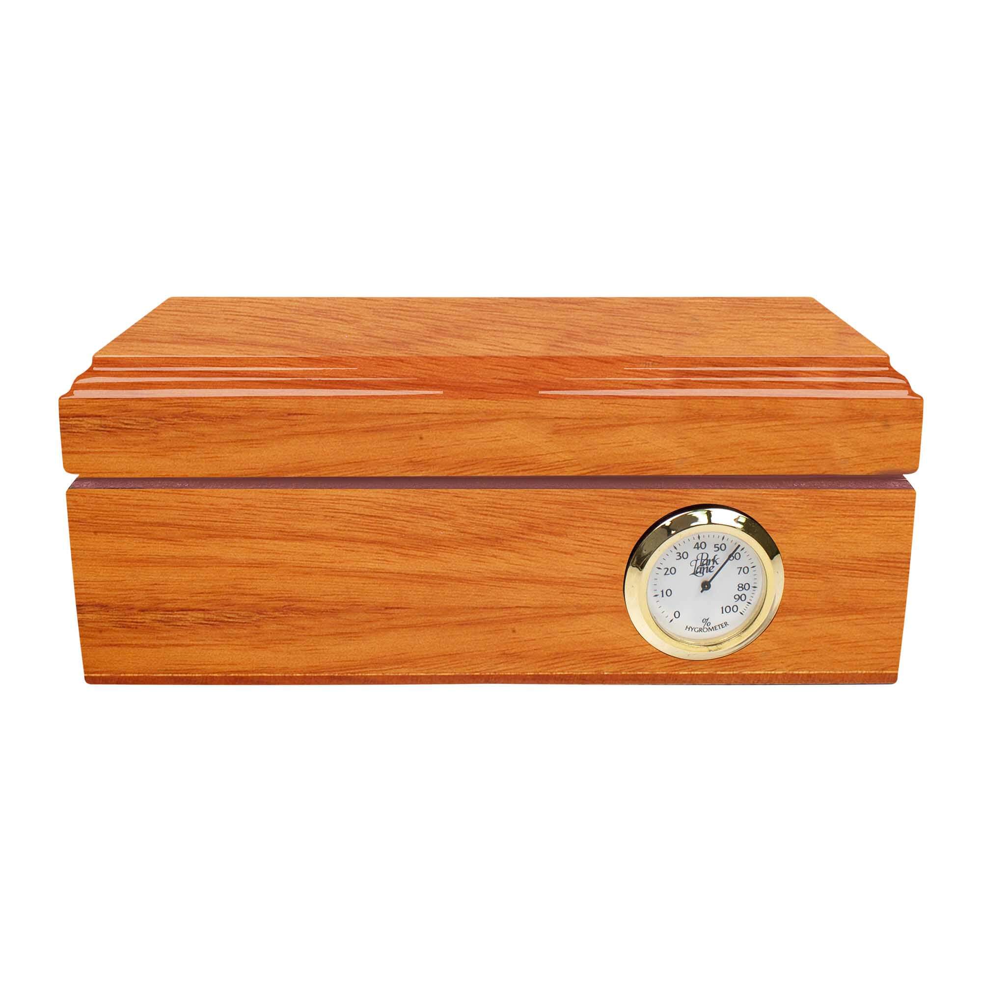 HUMIDOR TRAVEL PARA 12 PUROS EN COLOR CEDRO