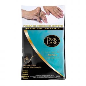 TABACO PARA PIPA PARK LANE MENTA SOBRE 50 GRS