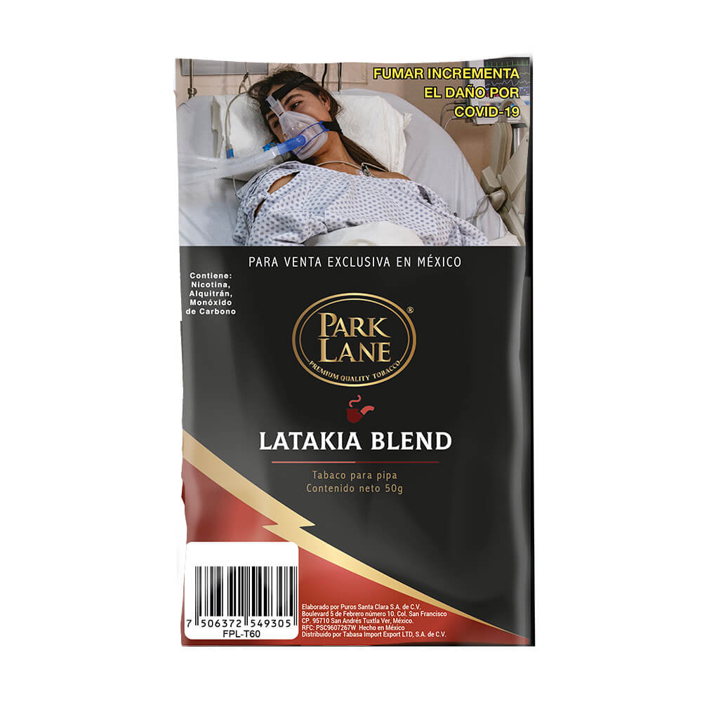 TABACO PARA PIPA PARK LANE LATAKIA BLEND 50 G