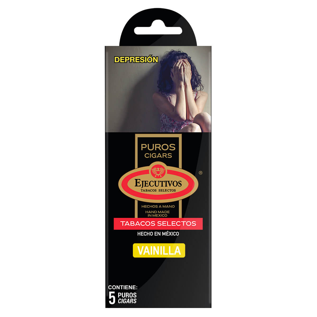 EJECUTIVOS # 7 CAJETILLA CON 5 PUROS (VAINILLA)