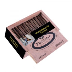 EJECUTIVOS # 8 CAJITA CON 50 PUROS (CHOCOLATE)