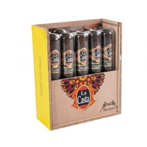 LA CASTA MULATO ROBUSTO CAJA CON 10 PUROS EN TUBO DE CRISTAL