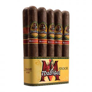 MADRIGAL MATADOR CHURCHILL MAZO CON 10 PUROS