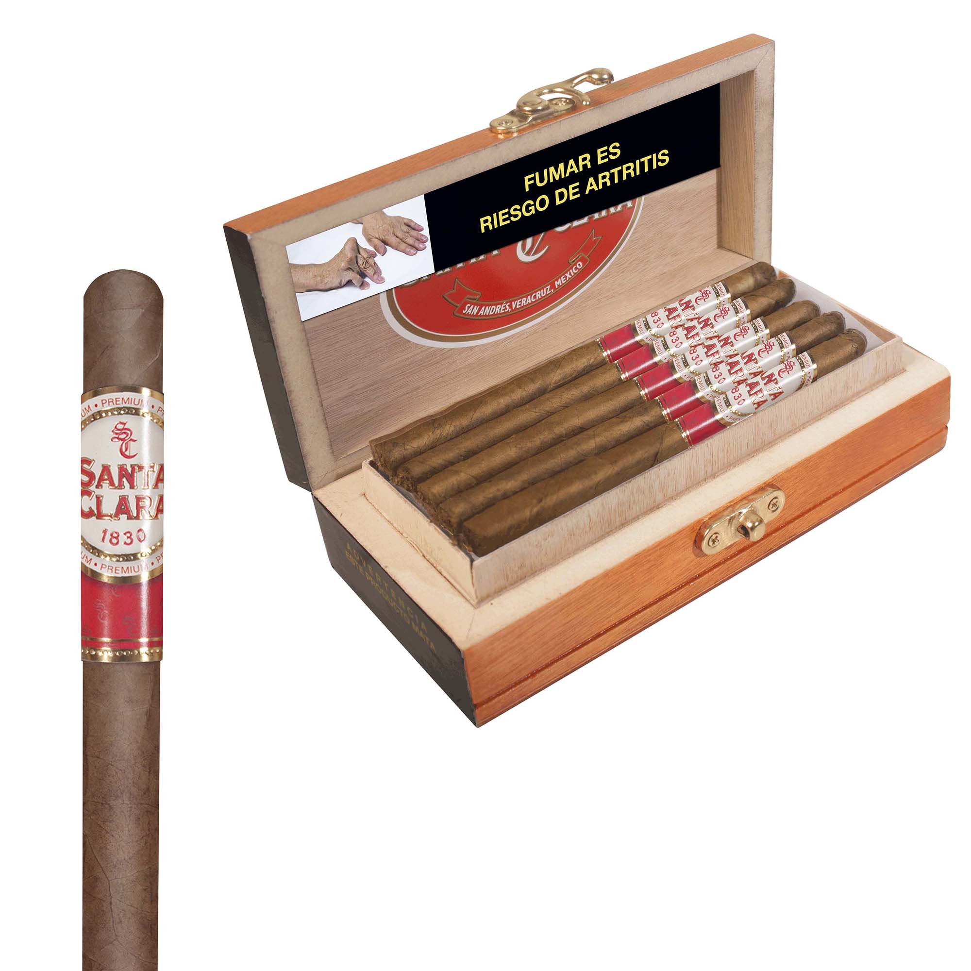 SANTA CLARA 1830 # VII CAJA CON 20 PUROS