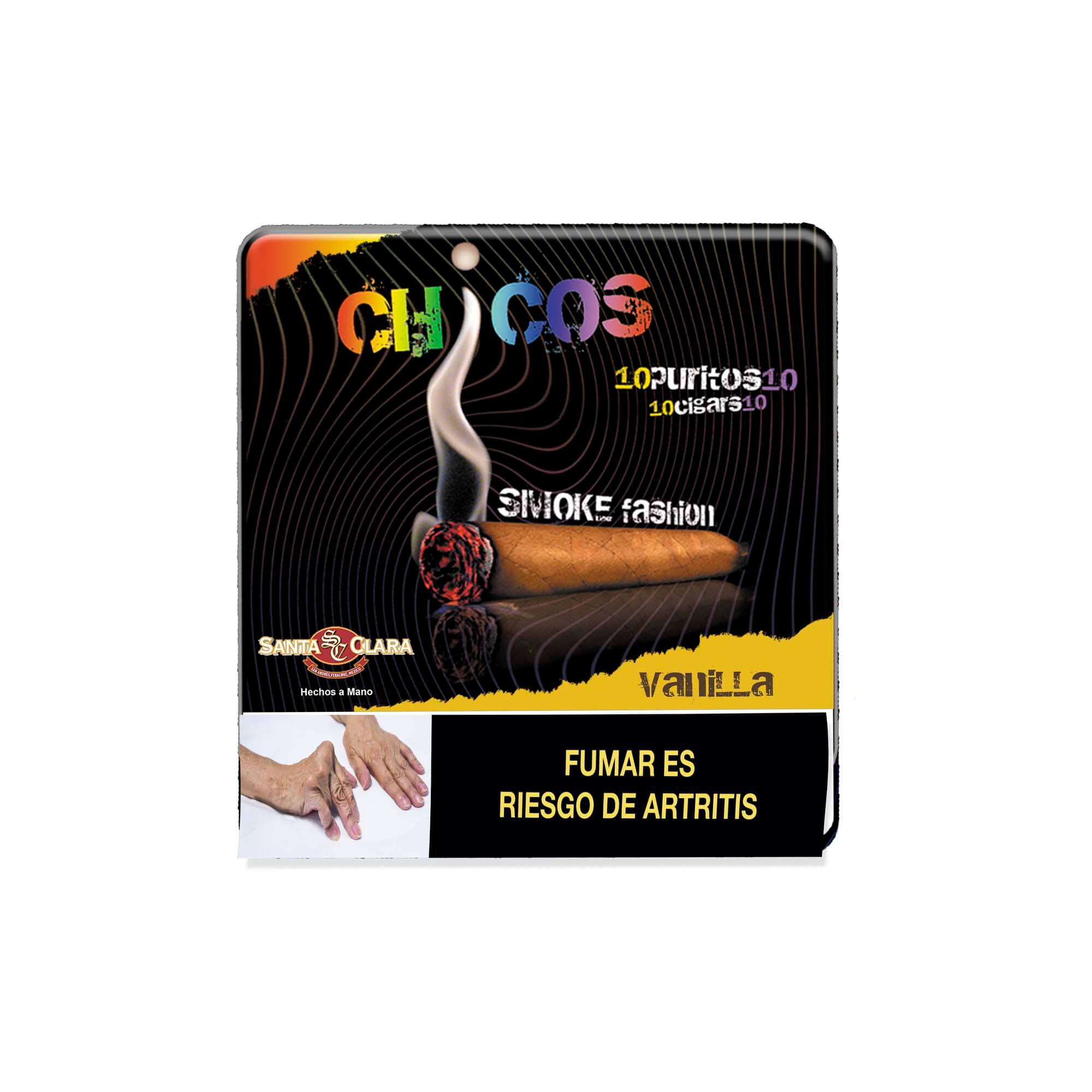 SANTA CLARA 1830 CHICOS ESTUCHE CON 10 PUROS VAINILLA - Image 4