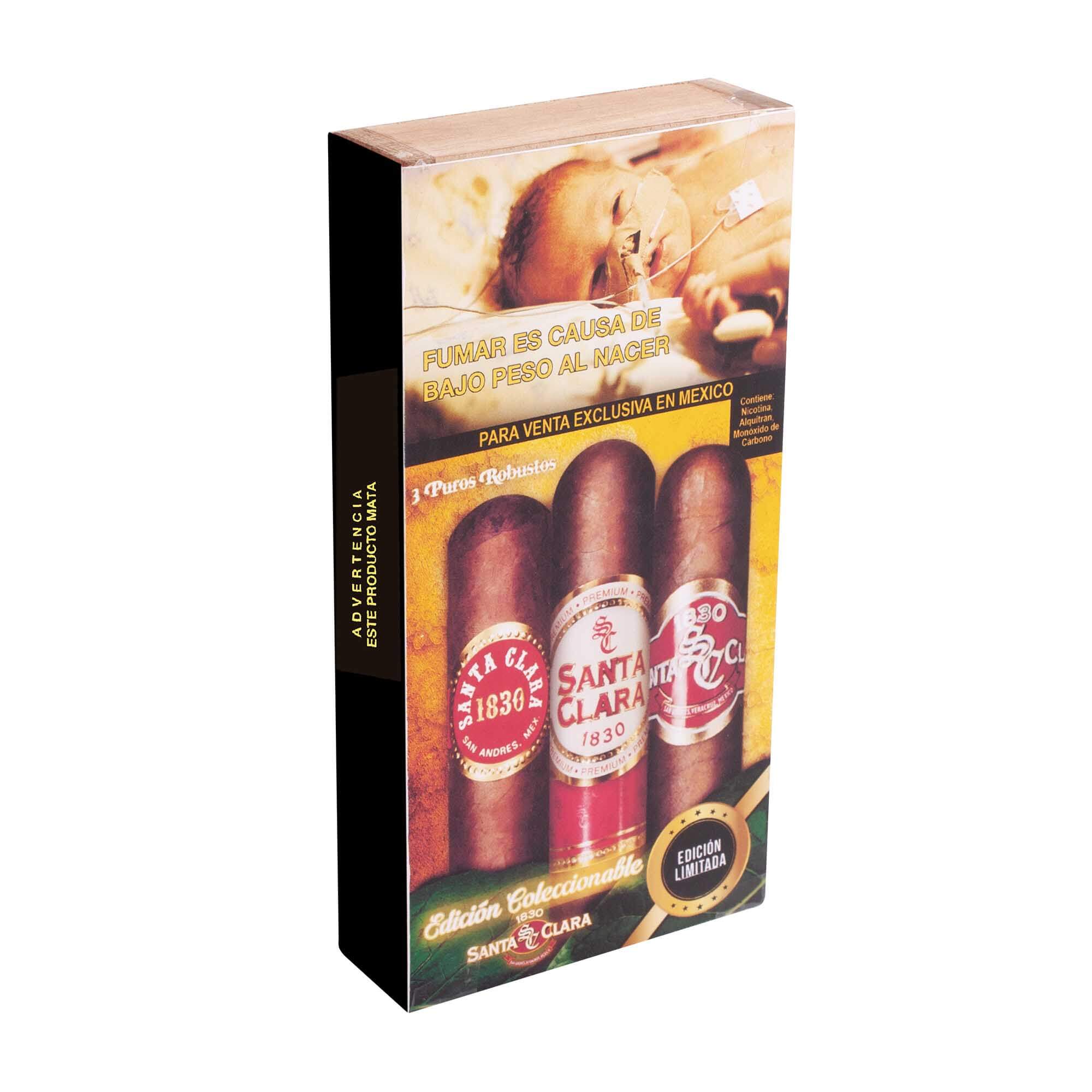 SANTA CLARA 1830 ROBUSTO RESPALDO CON 3 PUROS - EDICION COLECCIONISTAS - Image 2