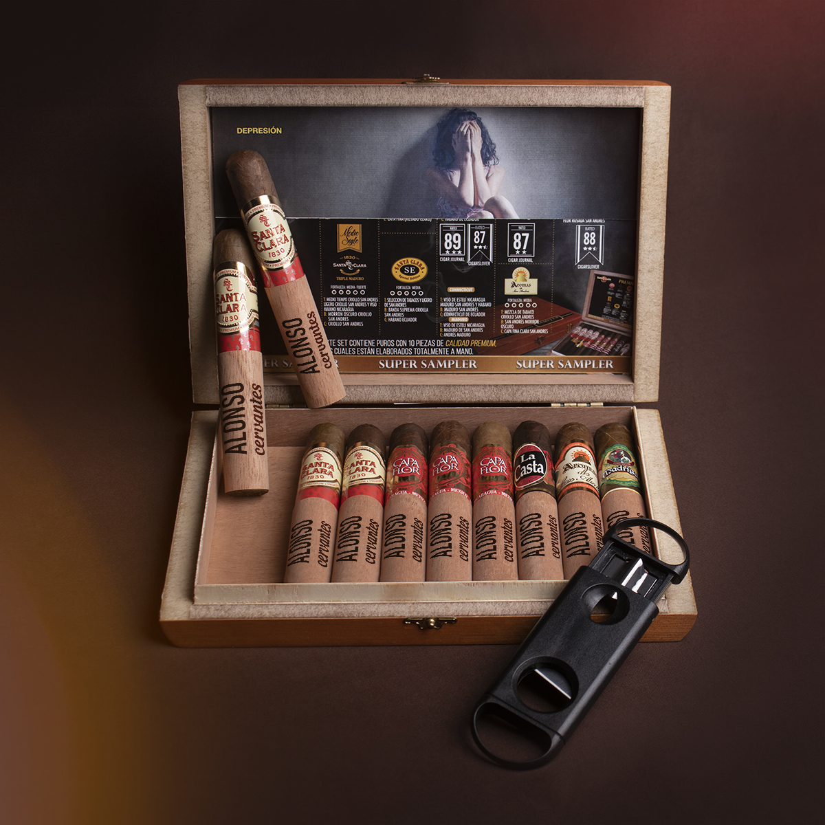 PREMIUM SUPER SAMPLER ROBUSTOS 10 PUROS (PERSONALIZADO) - Image 2