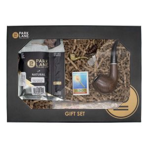 SET DE REGALO CON TABACO , PIPA, LIMPIA PIPAS, LLAVERO Y CERILLOS
