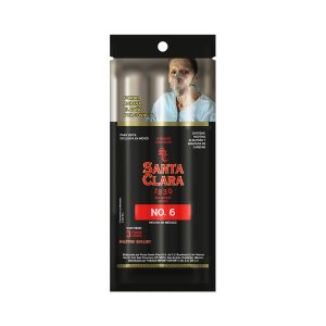 SANTA CLARA 1830 NO. 6 HUMIDIBAG CON 3 PUROS