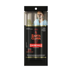 SANTA CLARA 1830 CHURCHILL HUMIDIBAG CON 3 PUROS