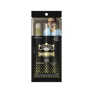 VERACRUZ ROBUSTO HUMIDIBAG CON 3 PUROS