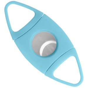 CORTAPUROS ROMBO DOBLE ACCION COLOR CELESTE RIN 50