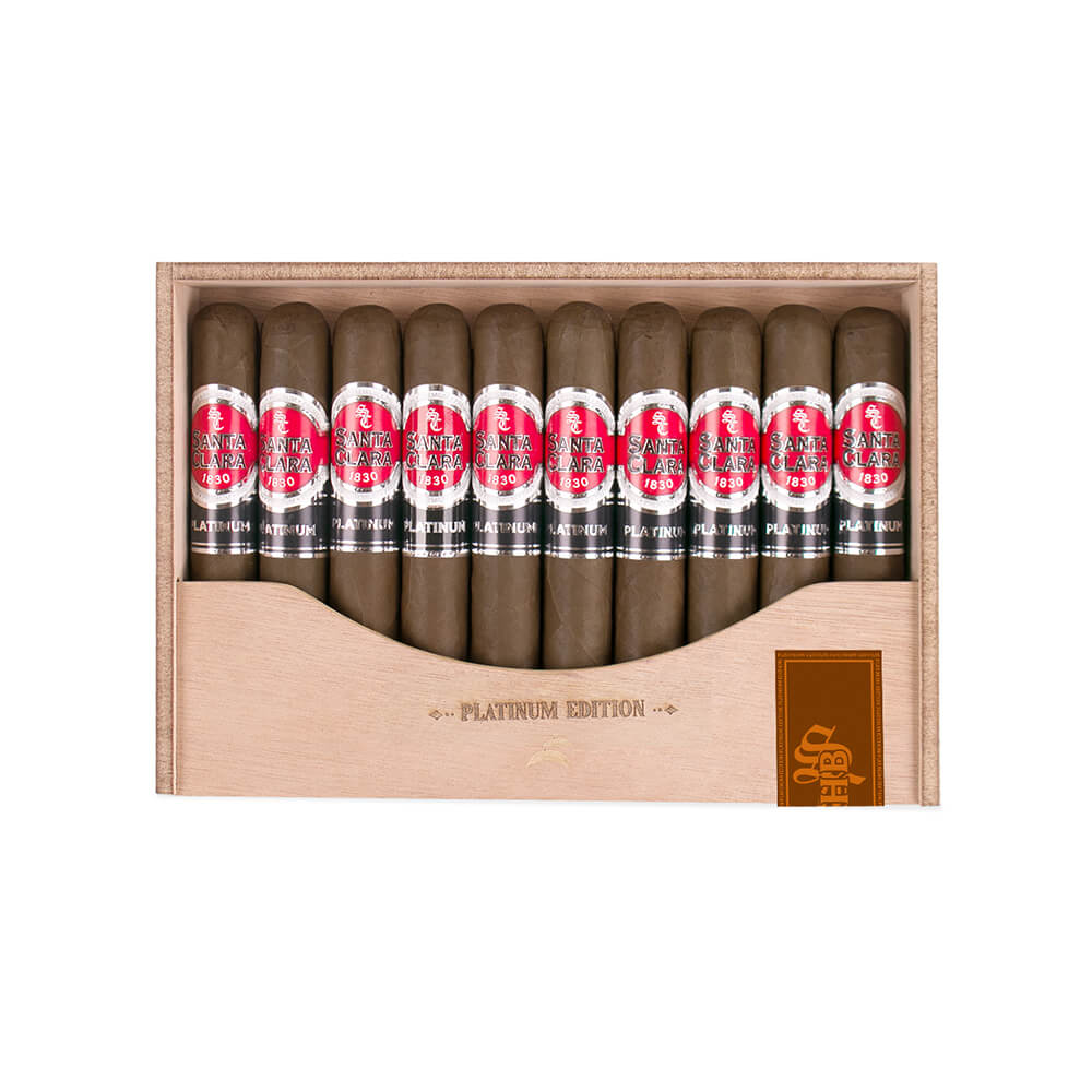 SANTA CLARA 1830 PLATINUM ROBUSTO HABANO SAMPLER CON 10 PUROS