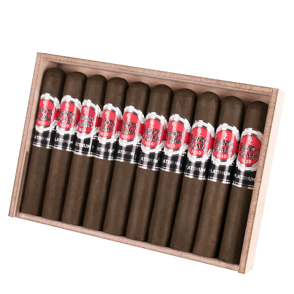 SANTA CLARA 1830 PLATINUM ROBUSTO HABANO SAMPLER CON 10 PUROS - Imagen 3